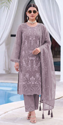 Motifz 5444 C Designer Organza Embroidery Work Pakistani Suit