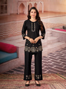 Diva 174 B Multi Embroidery Thread Work Co Ord Set