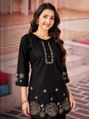 Diva 174 B Multi Embroidery Thread Work Co Ord Set