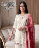 Laxuria Trendz 1683 B Premium Reyon Satin Maslin Suit