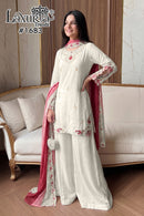 Laxuria Trendz 1683 B Premium Reyon Satin Maslin Suit