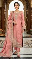 Amrutvela At 210 F Pure Viscose Maslin Digital Printed Suit