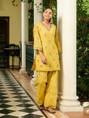 Vt 1437 B Designer Cotton Embroidery Work Suit