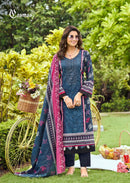 Cosmos Fashion Vol 5 5004 Cotton Heavy Self Embroidery Work Suit