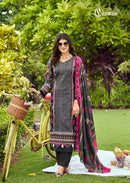 Cosmos Fashion Vol 5 5003 Cotton Heavy Self Embroidery Work Suit