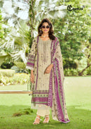 Cosmos Fashion Vol 5 5005 Cotton Heavy Self Embroidery Work Suit