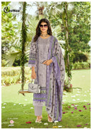 Cosmos Fashion Vol 5 5006 Cotton Heavy Self Embroidery Work Suit