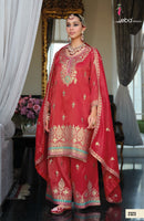 Eba 2323 Designer Simer Emboidery Work Sharara Suit
