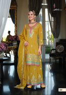 Eba 2322 Designer Simer Emboidery Work Sharara Suit