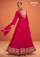 Shazia 10606 Designer Premium Silk Anarkali Gown