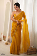 Rhea S5355 Designer Woven Butti Embroidery Work Saree