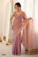 Rhea S5353 Designer Woven Butti Embroidery Work Saree