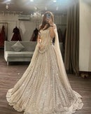 HC 697 Premium Designer Heavy Organza Silk Lehenga