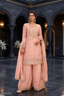 Aurraa Designer  8002 Premium Chinnon Exquisite Sequin Embroidery Work Suit
