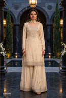 Aurraa Designer  8001 Premium Chinnon Exquisite Sequin Embroidery Work Suit