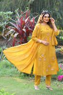 KR 394 Pure Mul Cotton Hand Block Printed Suit