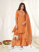 Diva 171 B Designer Multi Embroidery Thread Work Suit