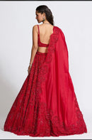 HC 997 Premium Vichitra Silk Embroidered Lehenga
