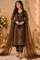 Elaf 01 A Premium Cotton Fancy Work Suit