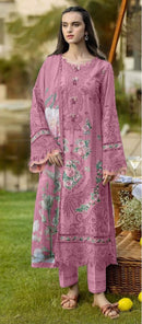Saniya Trendz 6001 F Designer Cotton Chikankari Embroidered Work Suit