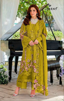 Florent 1078 A Cambric Cotton Heavy Embroidery Work Suit