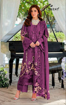 Florent 1078 B Cambric Cotton Heavy Embroidery Work Suit