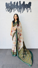 SF 2334 B Designer Heavy Elegant Mall Cotton Saree