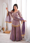 SRK 5357 E Designer Heavy Micro Cotton Suit