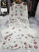 Bin Saeed IC 412 C Designer Premium Cotton Orgenza Suit