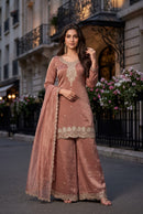 Aurraa Designer 9801 Premium Salsa Silk  Sharara Suit