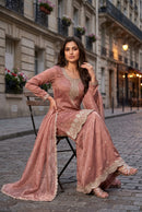 Aurraa Designer 9801 Premium Salsa Silk  Sharara Suit