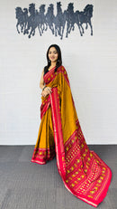 SF 2331 B Heavy Traditional Printed Mall Cotton Saree