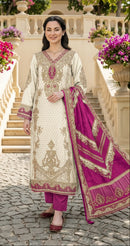 Shree Fabs  Kt 355 H Designer Viscous Maslin Digital Printed Suit