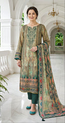 Shree Fabs  Kt 370 Pure Viscous Maslin Digital Printed Pakitani Suit