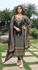 Amrutvela At 171 A Pure Viscous Maslin Digital Printed Suit