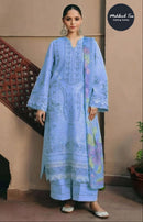 Mehboob Tex Elaf 2107 A Camric Cotton Embroidery Work Suit