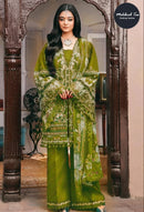 Mehboob Tex Elaf 2106 B Camric Cotton Embroidery Work Suit