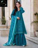 Maria B 31 A Pure Cotton Heavy Embroidery Work Suit