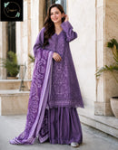 Maria B 31 B Pure Cotton Heavy Embroidery Work Suit
