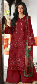 Saniya Trendz 7214 C Cotton Chikankari Embroidered Work Suit