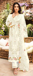 Saniya Trendz 1393 F Cotton Chikankari Embroidered Work Suit