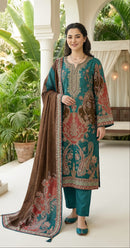 Shree Fabs Kt 344 D Pure Viscous Maslin Digital Printed Suit