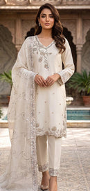 Hoor Tex  964 A Premium Designer Heavy Glass Silk Suit