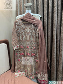 Maria.B 1111 Designer Georgette With Embroidery Work Suit