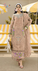 Shree Fabs Sf 5624 C Chiffon Heavy With Heavy Embroidered Work Suit