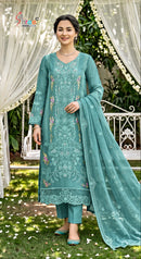 Shree Fabs Sf 5623 D Chiffon Heavy Embroidered Work Pakistani Suit