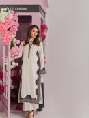 ZG 252 A Premium Pure Cotton Embroidered Pakistani Suit
