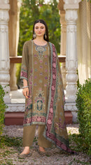 Amrutvela At 236 D Pure Viscous Maslin Digital Printed Pakistani Suit