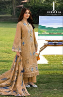 Imrozia Studio 505 A Cambric Cotton Embroidery Work Suit