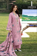 Imrozia Studio 505 B Cambric Cotton Embroidery Work Suit